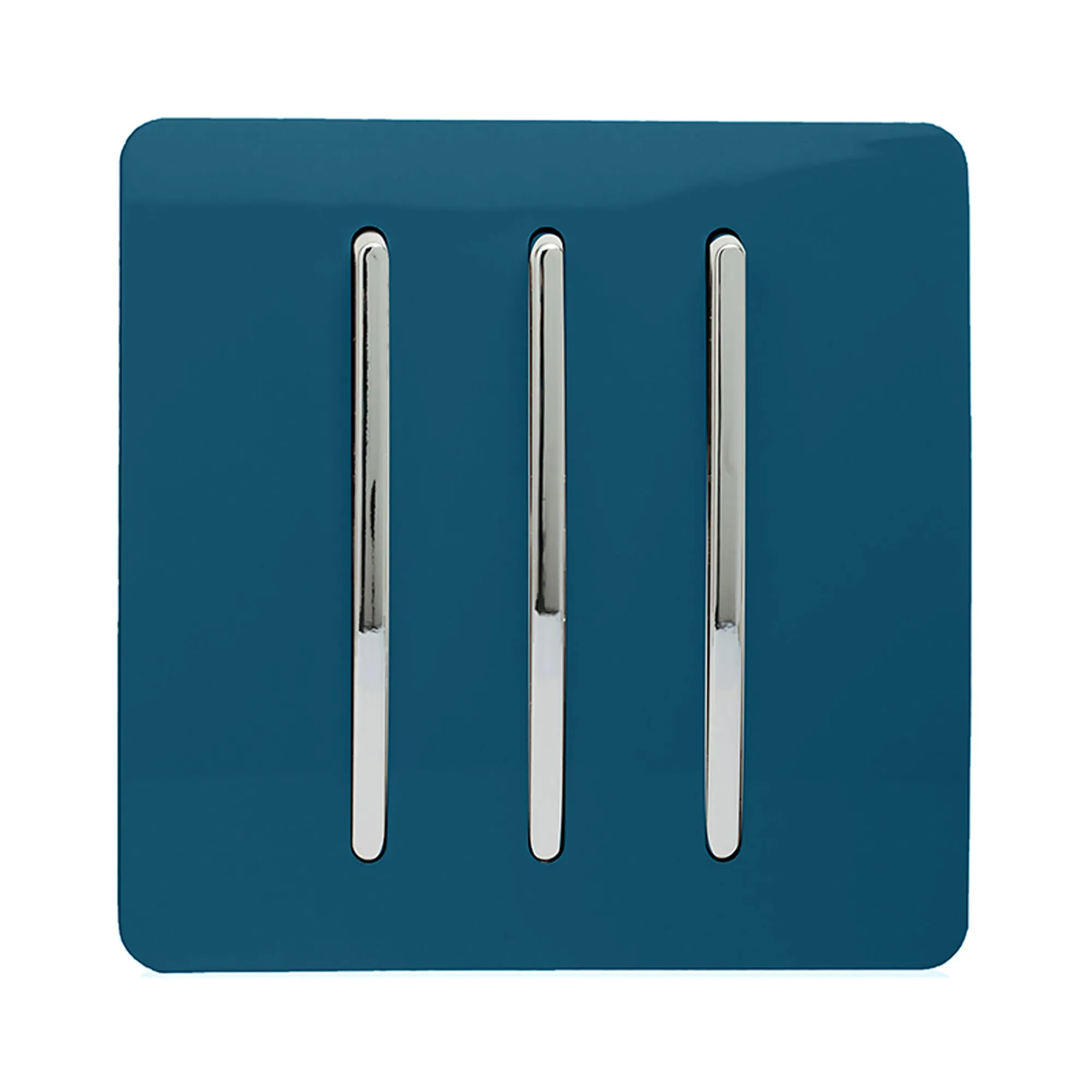ART-SS6MD  3 Gang 2 Way 10 Amp Rocker Midnight Blue